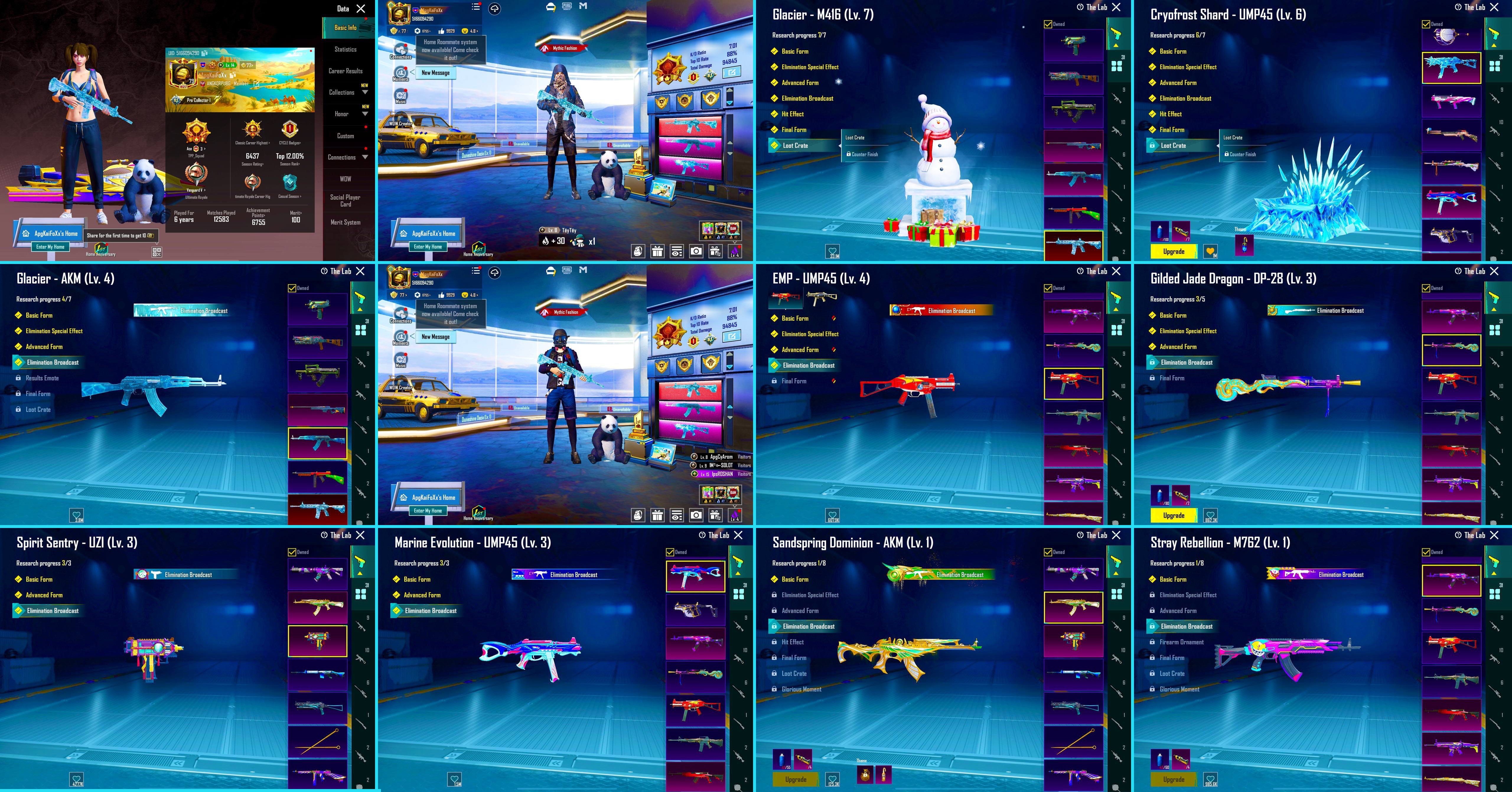 Account pubg តម្លៃ255$